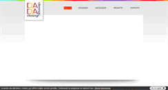 Desktop Screenshot of dadadesign.it
